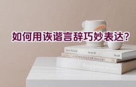 “如何用诙谐言辞巧妙表达？”