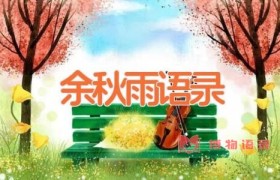 余秋雨语录