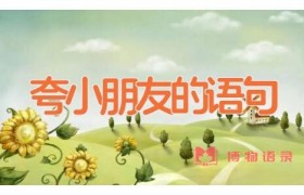 夸小朋友的语句