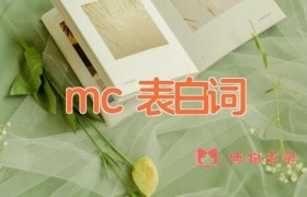 mc表白词
