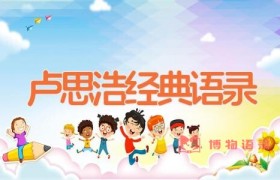 卢思浩经典语录