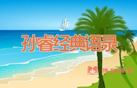 孙睿经典语录