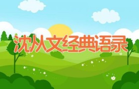 沈从文经典语录