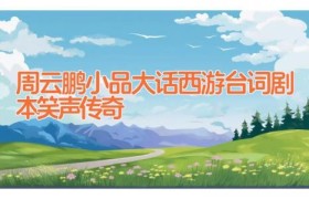周云鹏小品大话西游台词剧本 笑声传奇