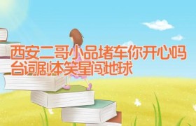 西安二哥小品堵车你开心吗台词剧本 笑星闯地球