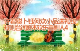 许君聪卜钰何欢小品送礼钱规则台词剧本欢乐喜剧人4