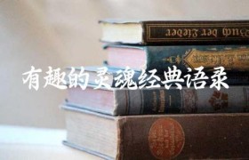 有趣的灵魂经典语录