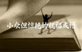 小众但惊艳的祝福成语