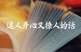 逗人开心又撩人的话