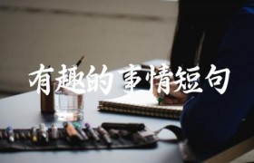 有趣的事情短句