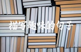 描写趣味的句子