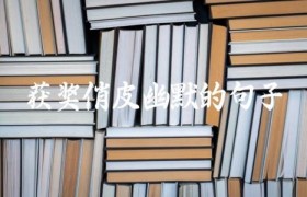 获奖俏皮幽默的句子