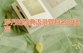 罗丹的经典语录（罗丹名句格言）
