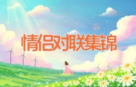 情侣对联集锦