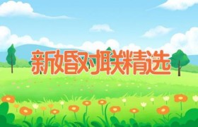 新婚对联精选