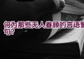 何为那些无人眷顾的言语警句？