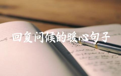 回复问候的暖心句子插图